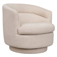 Gespa Boucle Swivel Armchair